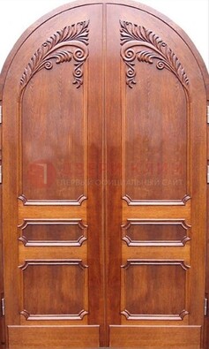 Металлическая арочная дверь ДА-9 в салон красоты в Фрязино