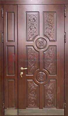 Парадная металлическая дверь с узором ДПР-74 в Фрязино