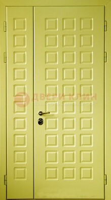 Салатовая тамбурная дверь ДТМ-28 в Фрязино
