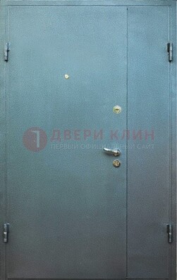 Серая тамбурная дверь ДТМ-34 в Фрязино