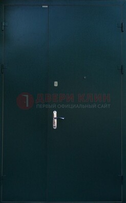 Черная тамбурная дверь ДТМ-36 в Фрязино