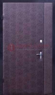 Бордовая металлическая тамбурная дверь ДТМ-3 в Фрязино