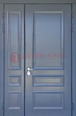 Темно-серая железная дверь с виноритом ДВТ-242 в Фрязино